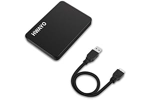 Slim 250GB Portable External Hard Drive for Chromebook