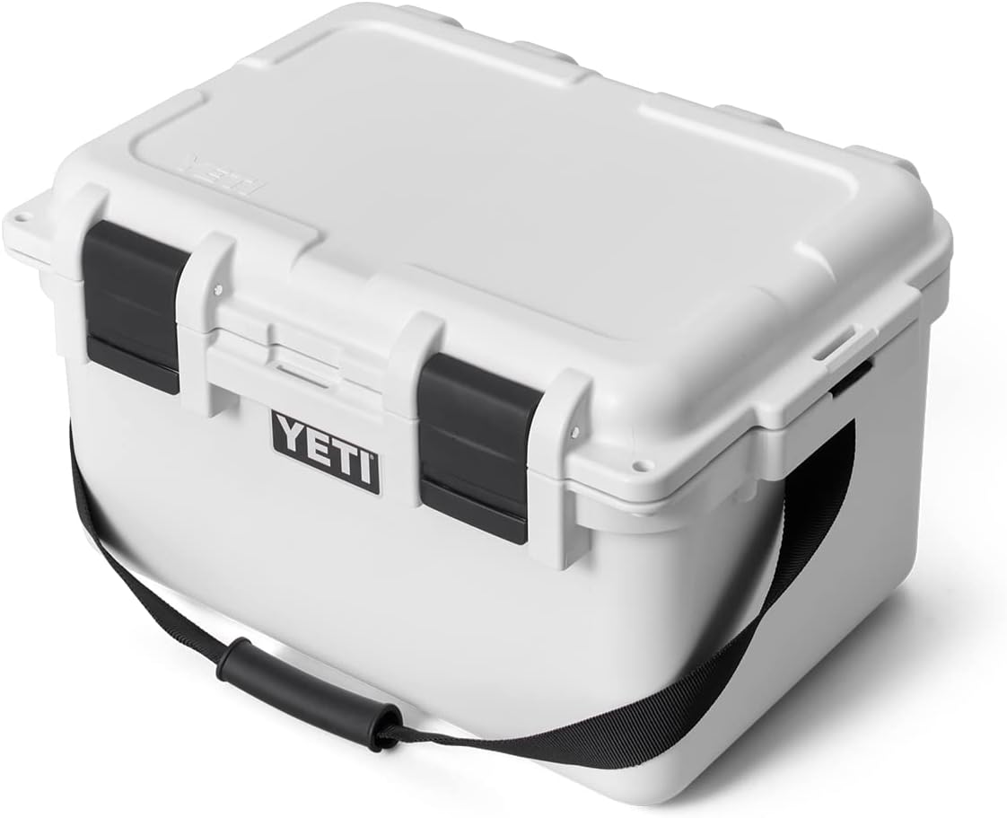 YETI LoadOut GoBox Collection, Divided Waterproof Cargo Cases, Gobox 30 - White, Gobox 30, Durable and Versatile Cargo Case