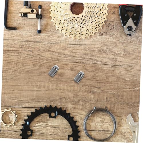 VANZACK 2 piezas Tapas de Válvula para Neumáticos de Bicicleta de Aleación de Titanio, Cubiertas de Válvula de Vástago con Ajuste Rápido y Sellado Confiable para Bicicletas de Ruta y Montaña miniatura 6