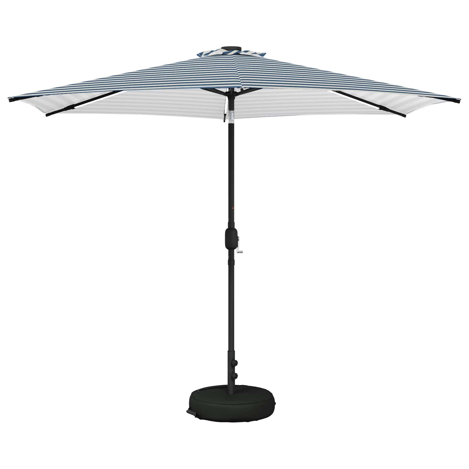 SYDE Osłona przeciwsłoneczna z diodami LED i podstawą 300 x 300 cm
