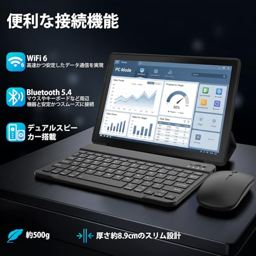 HiGrace 10インチ Android 16 タブレット