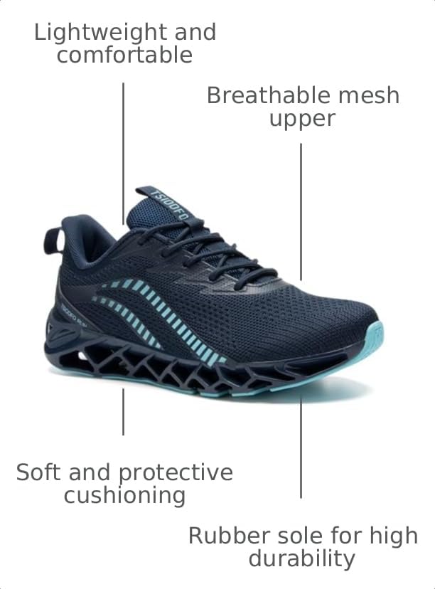 Image of Women's Running Shoes Non Slip Athletic Tennis Walking Blade Type Sneakers
