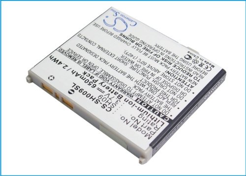 Batería de reemplazo compatible para SH902ISL SH903i 650mAh