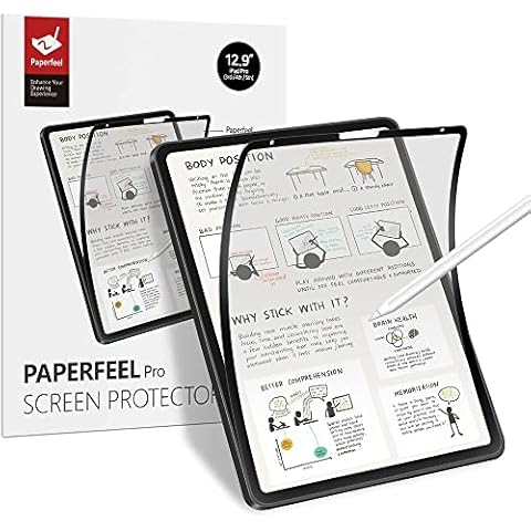 Protector de pantalla BERSEM Paperfeel Pro para iPad Pro de 12,9 pulgadas Cover