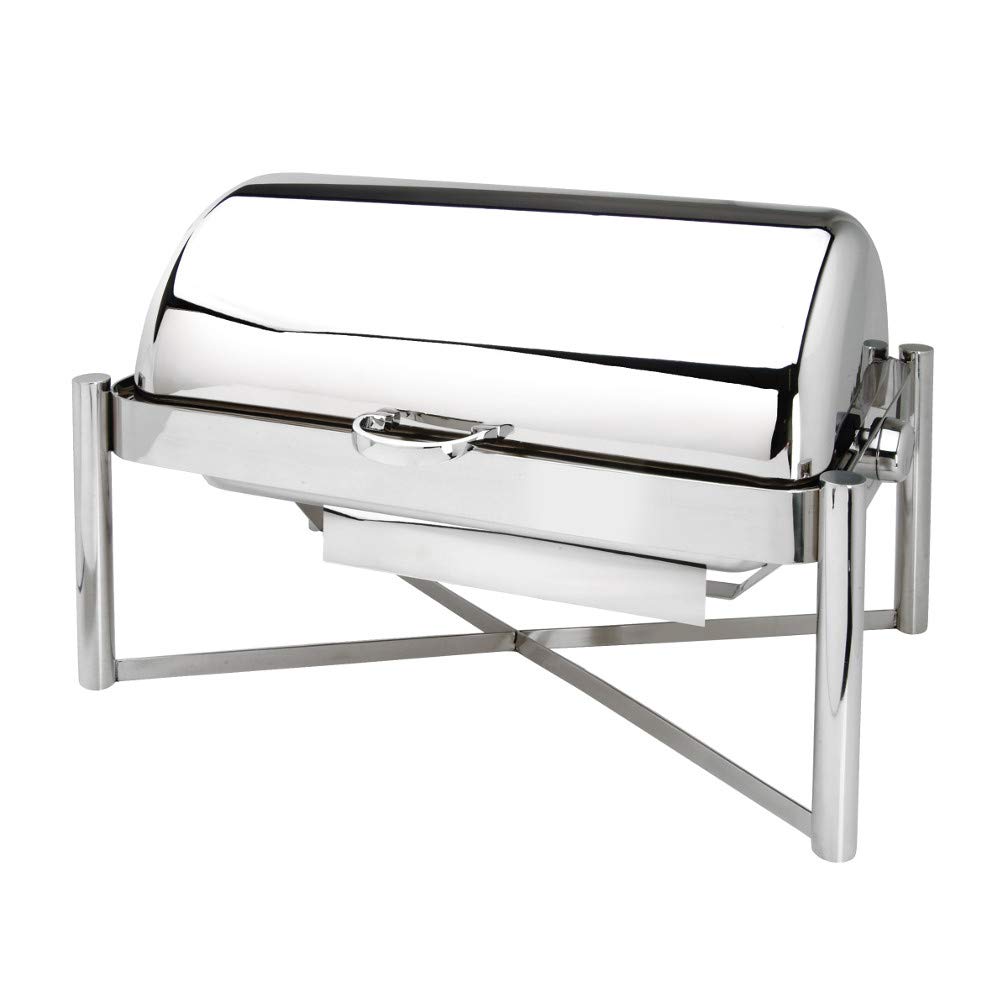 Pillar'd 8 Quart Chafer by Eastern Tabletop – Stainless Steel, Model 3124