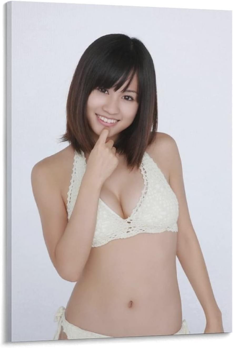 Amazon Co Jp 前田敦子写真ビキニポスター水着アートパネルセクシー ウォールアート キャンバス 印刷 画像 ポスター 壁の絵 壁掛け 壁飾り 誕生日ギフト ホーム装飾24x36inch 60x90cm ホーム キッチン