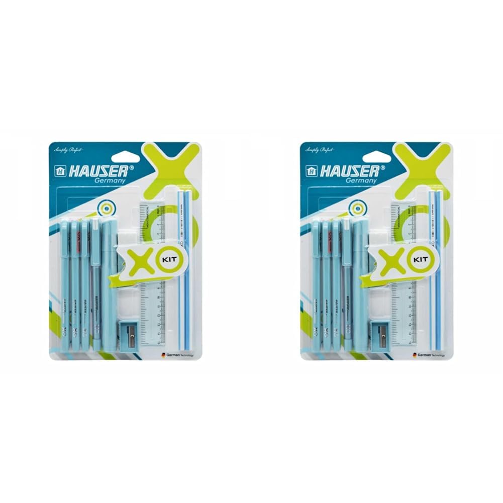 Hauser XO Writing Stationery Kit | A Complete Writing Kit | Gift Set for Kids Students & Office | Combination Set of 10 - Color May Vary — Amazon image 6