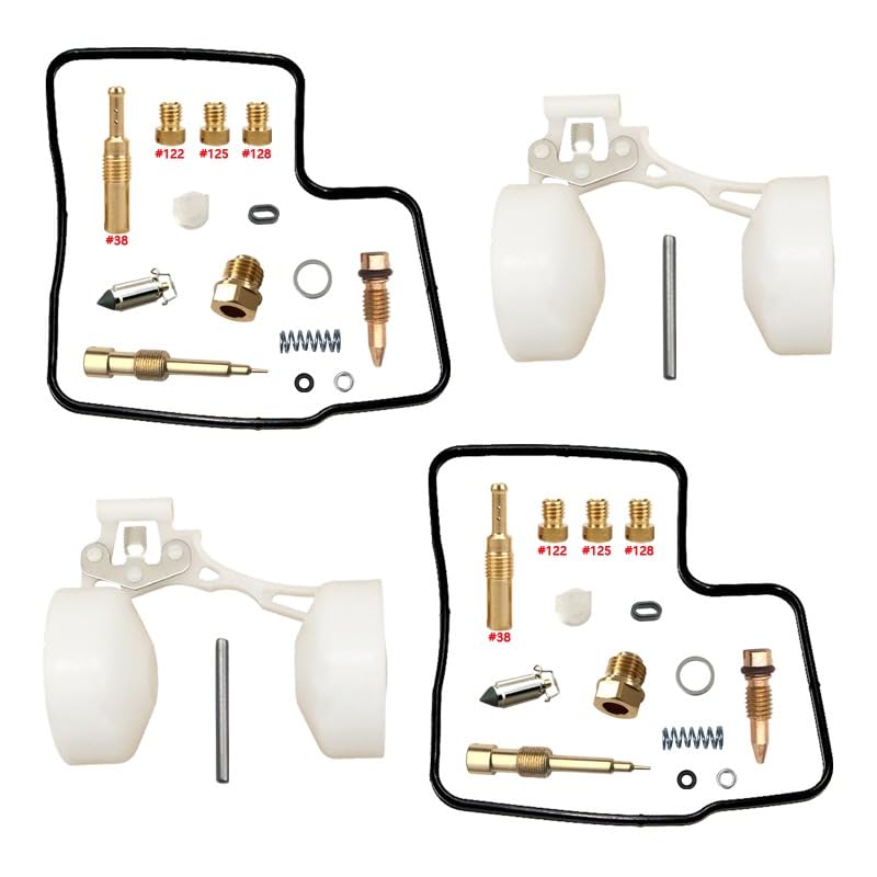 Kit de réparation carburateur PC800 Pacific Coast flotteur gicleurs ralenti 62 65