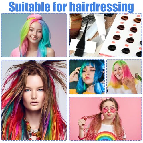 TIESOME 3 Pieces Hair Dye Brush Set, Precision Applicator Brush Coloring and Styling Tint Applicator for Home and Professional Use Hair Salon Tools - Image 8
