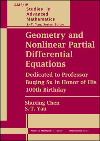 Buy Geometry and Nonlinear Partial Differential Equations: Dedicated to ...