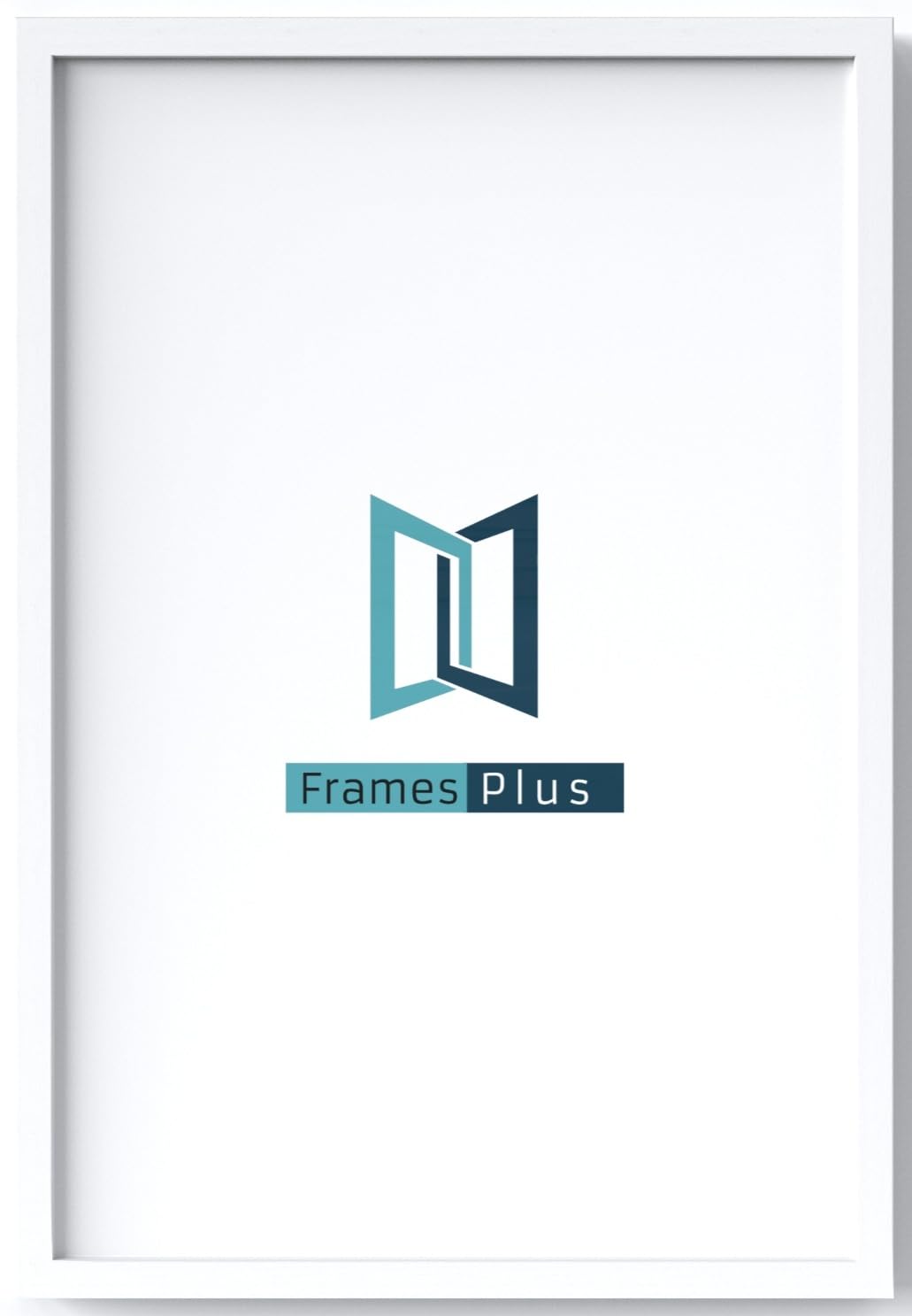 80 x 100cm Picture Frame (800 x 1000mm) 30mm Profile, Wall Mounted Shatterproof Styrene Front, Portrait or Landscape Display for Posters Photos Prints Art, White