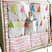 Vine Asilo nido Culla Organizzatore ordinata per Lettino Letto Culla Pouch Bag bagagli Multifunzione appeso Pannolini Organizzatore 55 * 60cm