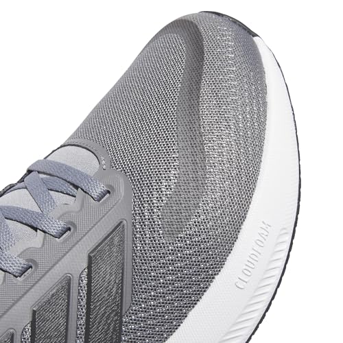 Miniatura 5 de Adidas Runfalcon 5 - Zapatillas De Correr Para Hombre, Gris Carbon White, 41 Eu Ancho