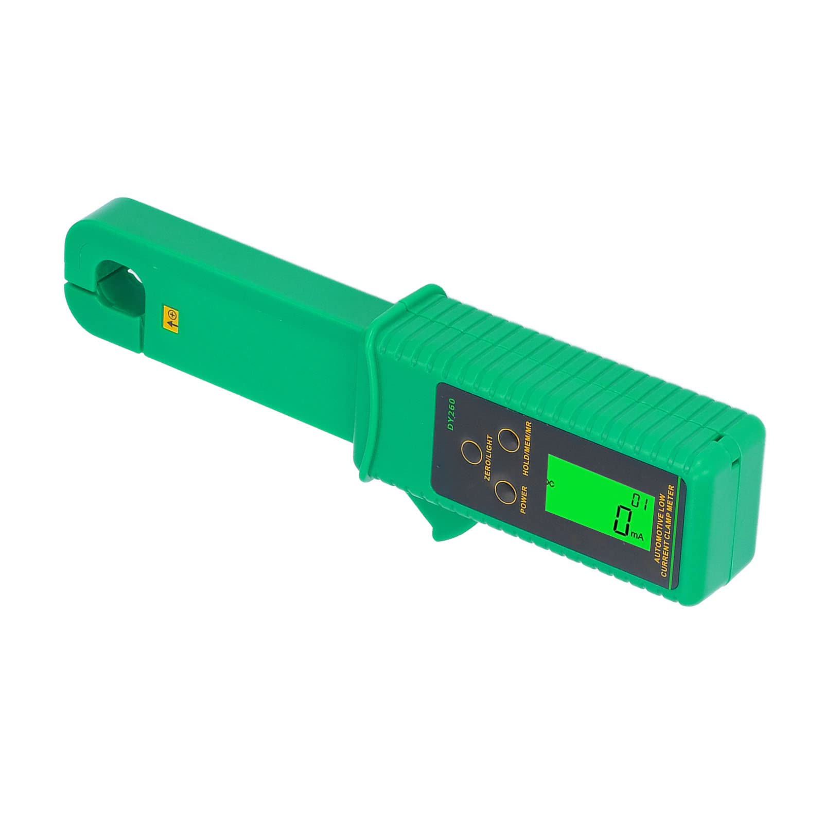 Tbest Automatyczny Miernik Cęgów Prądowych 0mA-60A AC DC Tester Wycieków Samochodowych z pamięcią Przechowywania Danych do Rozładowywania Akumulatora Samochodowego Rozwiązywanie
