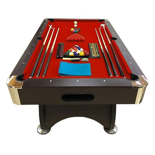 Simba Srl Mesa de Billar Juegos de Billar Pool 7 ft Medición de 188 X 96 cm Full Carambola