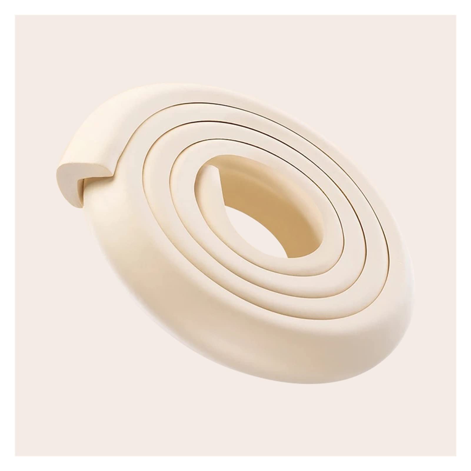 Protectores de Bordes Espuma, Protectores Esquinas Adhesivos for afiladas en Mesa Centro, Escritorio, Cocina, Acolchado DIY(Whitea,10m)