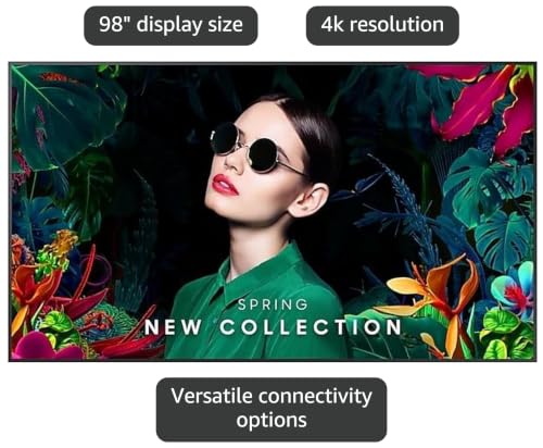 Image of Samsung Smart Signage QM98C 98 inch Display