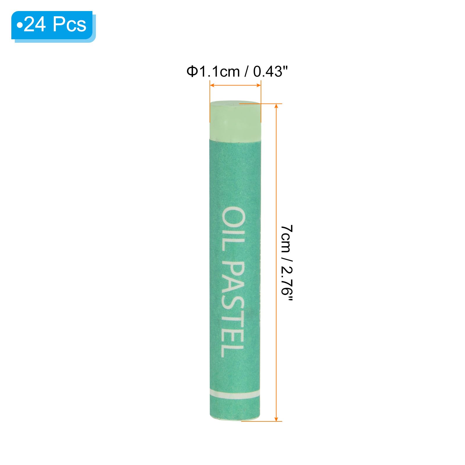 PATIKIL Turquoise Oil Pastels - Image 2