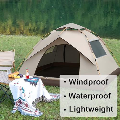 Carpa Instantánea Pop Up Camping 83x79x53 Pulgadas miniatura 3