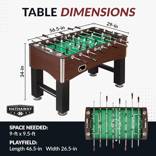 Hathaway Primo 56-Inch Foosball Table