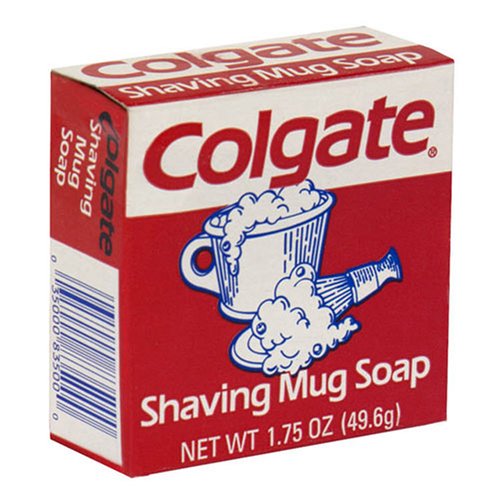 Colgate Shaving Mug Soap 1.75 oz Beauty & Personal Care