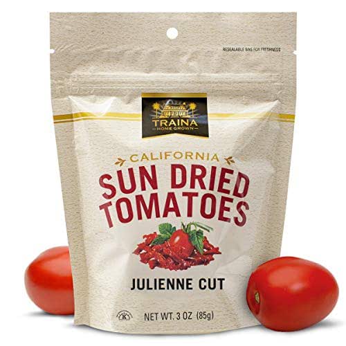 Traina Home Grown California Sun Dried Julienne Cut Sun Dried