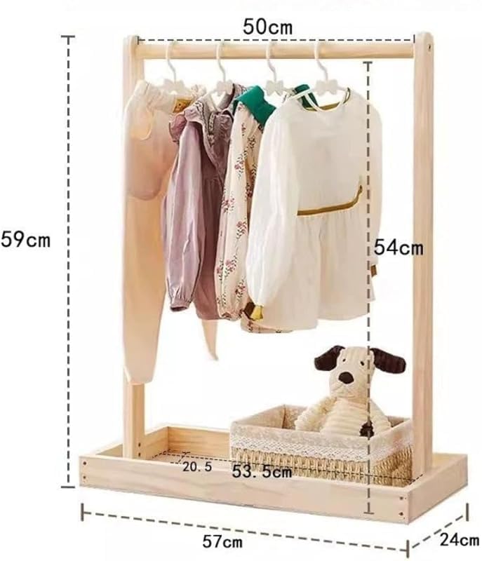 Amazon.co.jp: Rutexc 家庭用ベビーフロア収納ラック 子供用木製