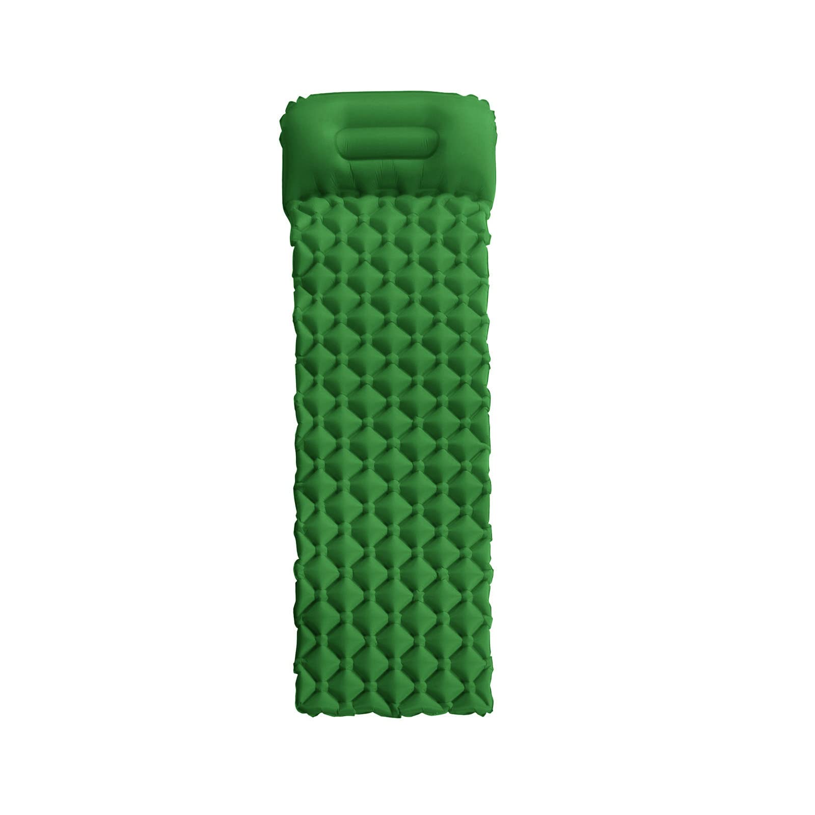 Materassino per Tenda da Esterno Campeggio Tappetino da Picnic Portatile Pausa Pranzo Cuscino per Dormire con Nido d'uovo (Green)
