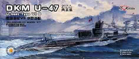 (未使用･未開封品)　フライホークモデル 1/700 U ボート TypeVIIB U-47 2隻入り FLYFH1100 プラモデル f4u0baa Amazon | フライホークモデル 1/700 U ボート TypeVIIB U-47 2隻