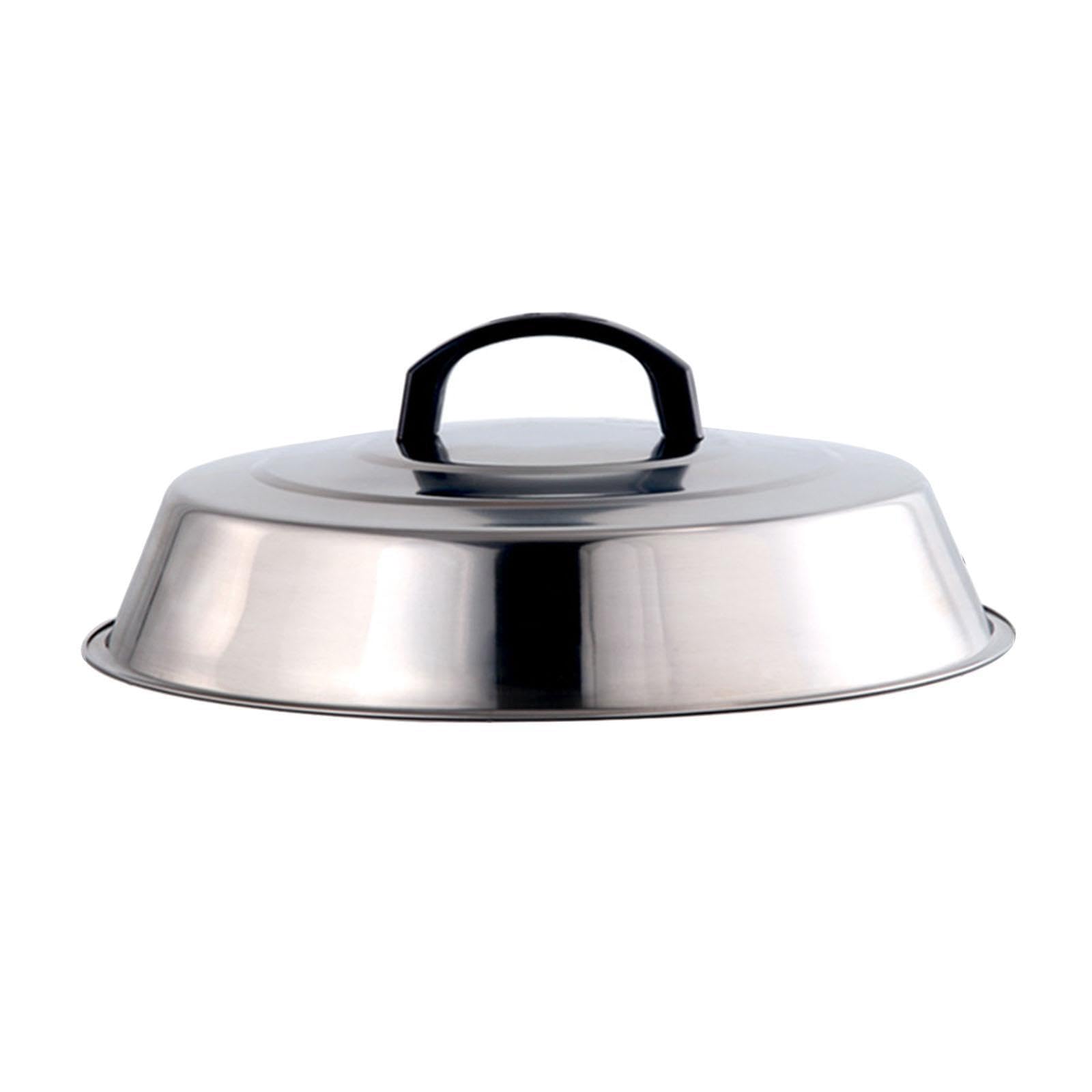 PIXZCSA Griddle Dome Steam Lid Steaming Cover Griddle Innovative Burger Cover Basting Steaming For Consistent Cooking Basting Burger Lid For