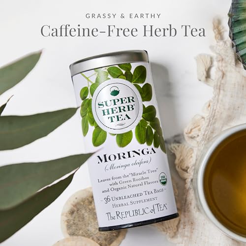 The Republic of Tea Organic Moringa SuperHerb Tea
