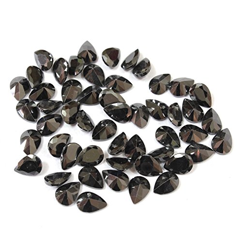 Oxyde de zirconium noir AAA remplacez vos pierres perdues facilement