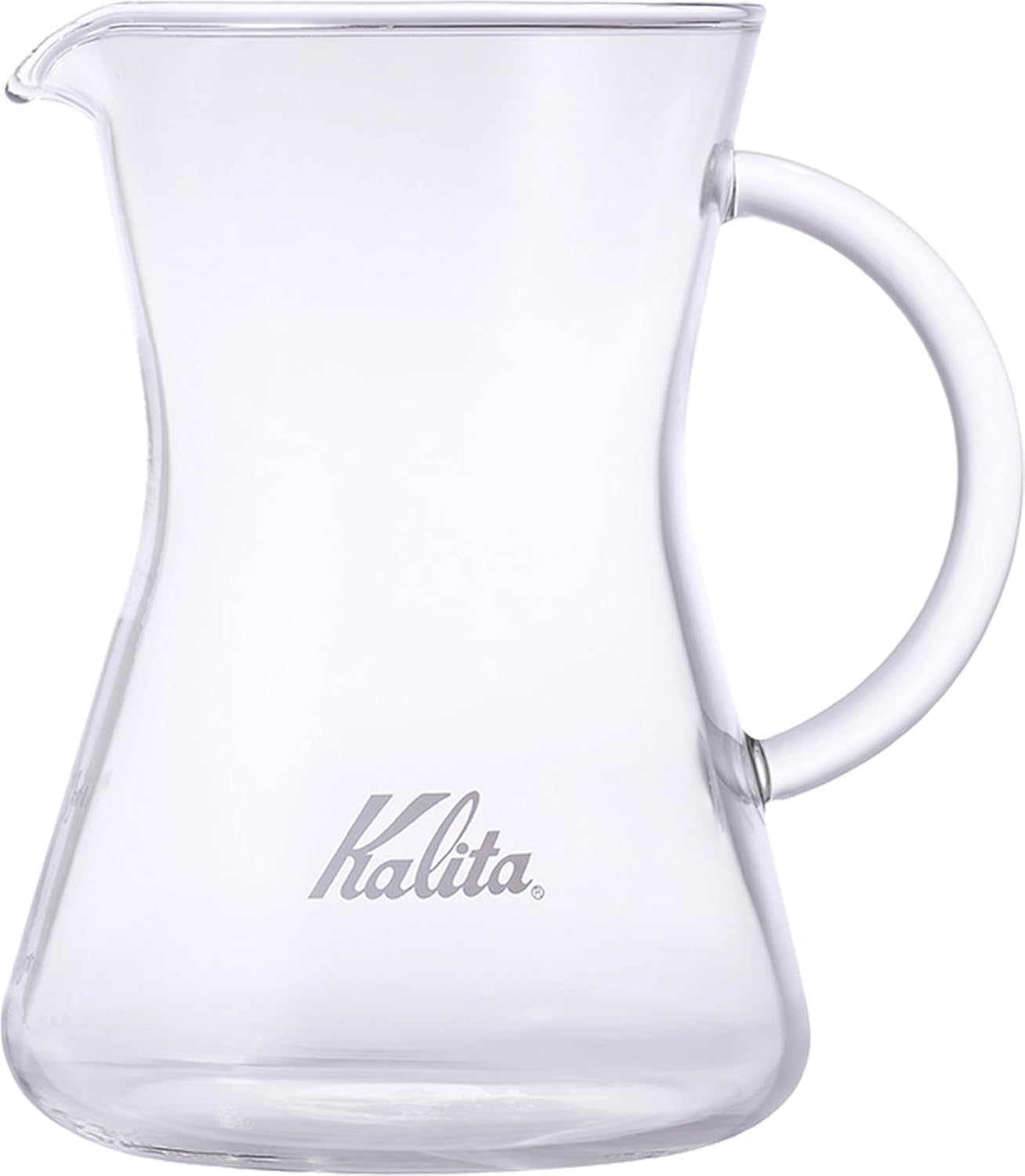 Carita Kalita Seamless Coffee Server, Thermal, Heat Resistant Glass, For 1 to 2 People, 10.1 fl oz (300 ml), Microwave, Dishwasher Safe, Conical Server, 300, #31286, Coffee, Hand Dripping Equipment,