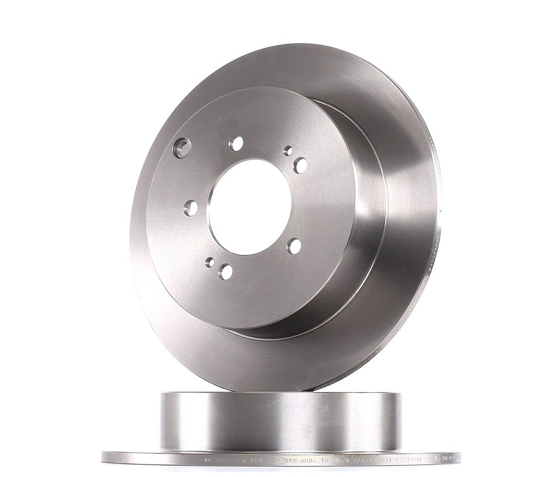 BOSCH 0 986 479 318, 2 szt Tarcze Hamulcowe tył 302mm