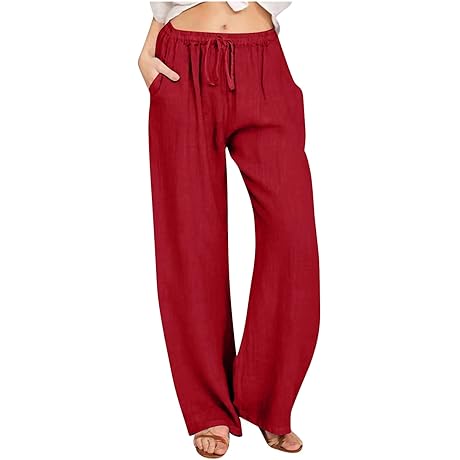 Linen Palazzo Pants for Women 2024: Perfect for Summer and Beyond