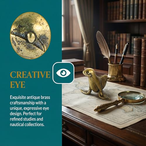 Figura Decorativa Sello de Bronce Miniatura miniatura 5