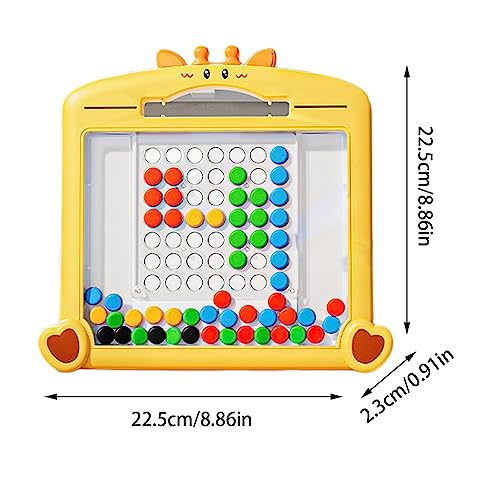 Placa magnética do Doodle, placa pontos magnéticos forma animal, Brinquedos educativos Montessori co