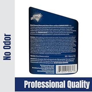 Black Diamond Stoneworks Natural Stone Shower Soap Scum Remover Spray. For Cleaning Bathtubs, Glass Doors, Tubs, Travertine, Marble, Tile. Heavy Duty, Safe Acid-Free Cleaner. Safe for fixtures.