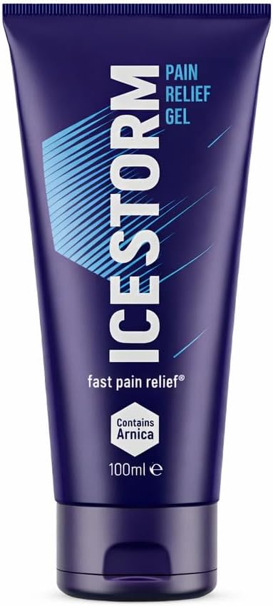 Ice Storm Pain Relief Gel | Soothing for Muscle Aches | Instant Cooling Muscle Gel 100 ml (Pack of 1)