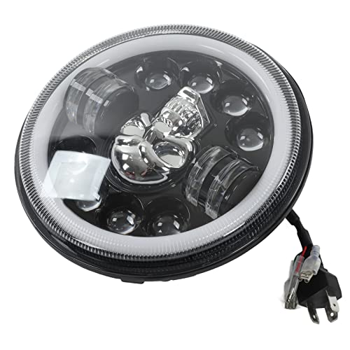 Phare LED 12V 7 pouces pour rouler de nuit en moto en toute sécurité