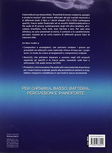 Essential Grooves: Comporre, Suonare e Produrre Musica (Didattica musicale)