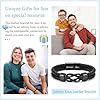 VOSAP Gifts for Son, Infinity Knot Leather Bracelet for Men Boys, Son Gift from Dad Mum, Christmas Birthday Graduation Valentines Gifts, Stocking Fillers for Men Boys #1