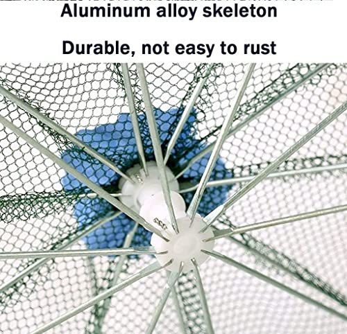 Image of Battalion Fishing Trap (20Holes) High Durable Nylon Net Trap | Portable & Foldable Ideal for Fish, Crab, Shrimps | Suitable for Lakes and Sea | Fish Trap | Cast Net with Extra Drag Line