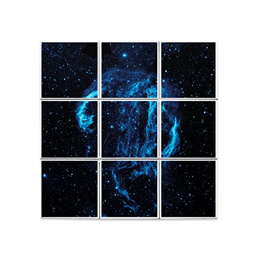Carreaux Céramique Décoratif 15,2x15,2 Espace Constellation Dentelles du Cygne