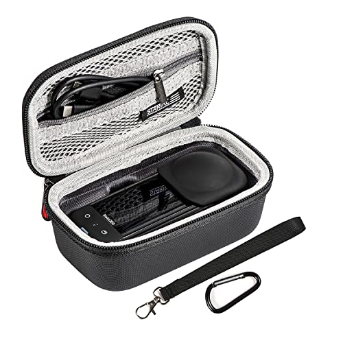 Supfoto Hartschalenhülle für Insta360 X3 Aufbewahrungstasche, wasserdichte Schutzhülle für Insta360 X3 Zubehör, Schwarz , Insta360 X3 Reisetasche Cover