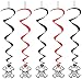 Beistle 50046 5-Pack Pirate Whirls, 3-Feet 4-Inch