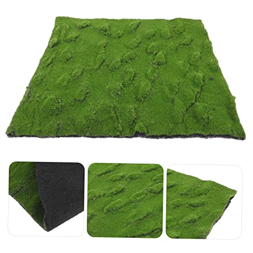 Tapete de musgo artificial para decoración de mesa de bodas y artesanías 4