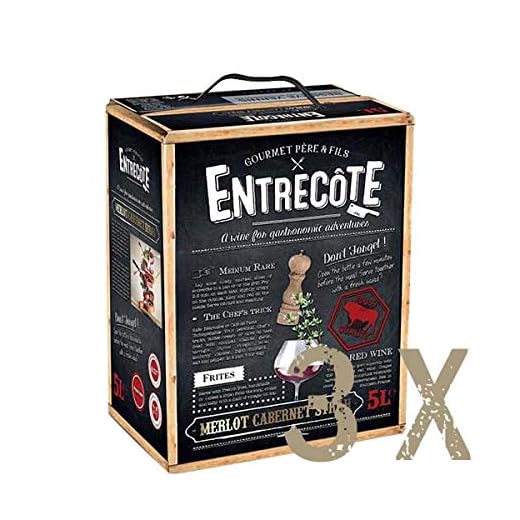 Rotwein Frankreich Cuvée Entrecôte Bag in Box trocken (3x5L)