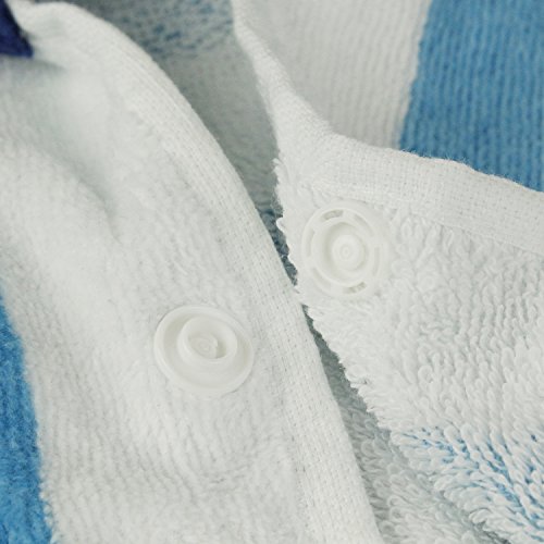 Violet Mist Kids Pirate Ship Hooded Beach Towel Boys Cute Poncho Pool Towels With Hood 31*51 In Soft Microfiber Swim Cover-Ups For Kids Ages 3-10 Thick Absorbent Cotton Hooded Bath Towel Wrap Bathrobe thumb #3
