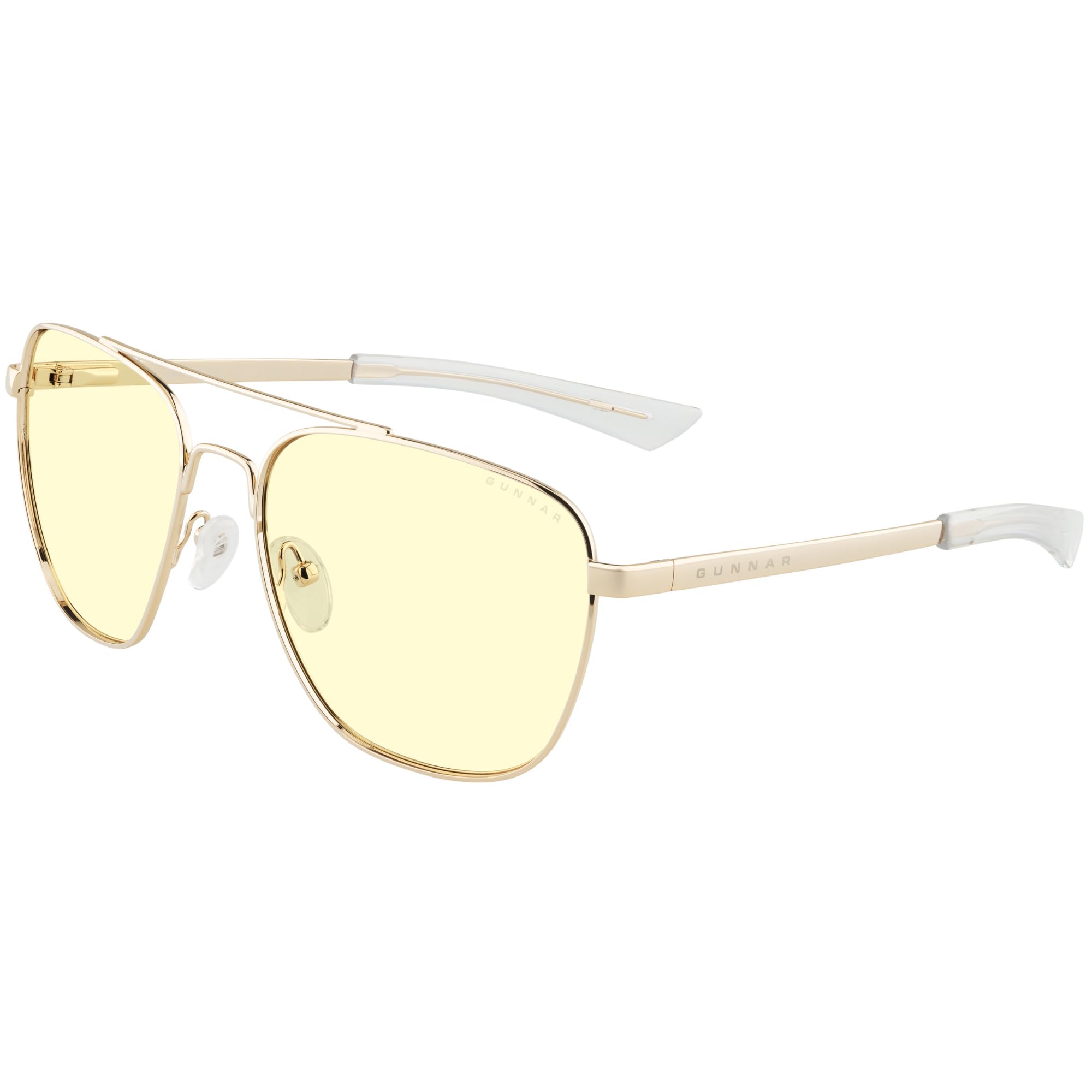 Gunnar Gamingbrille MUSTANG – CHROME Rahmen, Amber Gläser